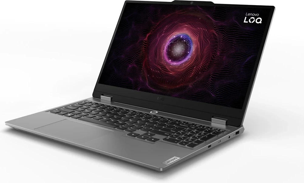 Laptop Lenovo LOQ 15ARP9, 15.6", AMD Ryzen 7 7435HS, 24 GB RAM, 512 GB SSD, NVIDIA RTX 4060, Gri + Backpack