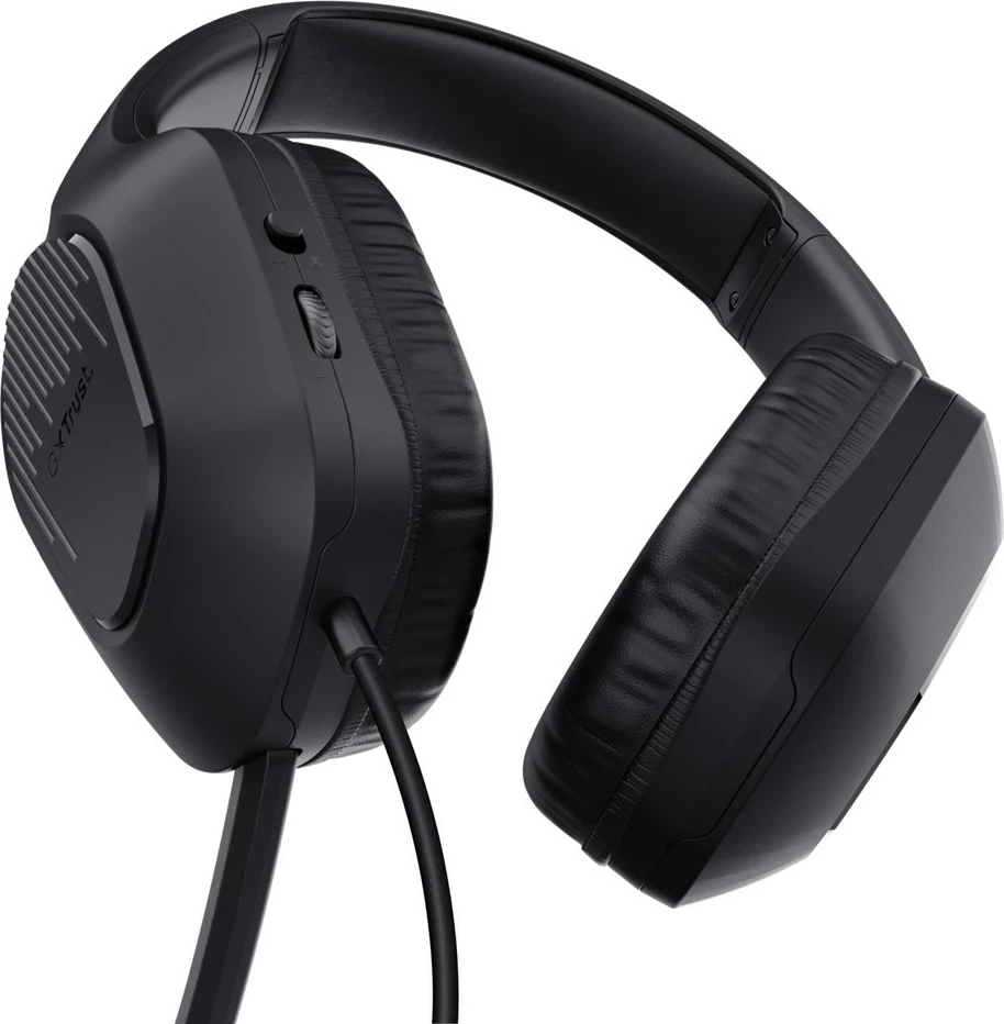 Kufje Trust GXT 415 Zirox Gaming, e zezë