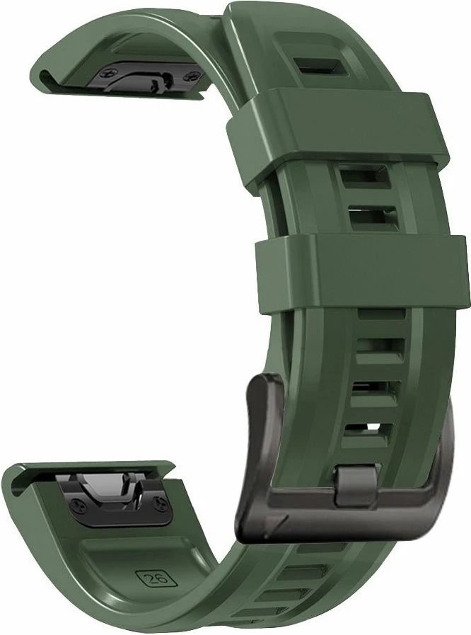 Rrip sportiv Tech-Protect IconBand për Garmin Fenix 3/5X/3HR/5X Plus/6X/6X Pro/7X, e gjelbër e errët
