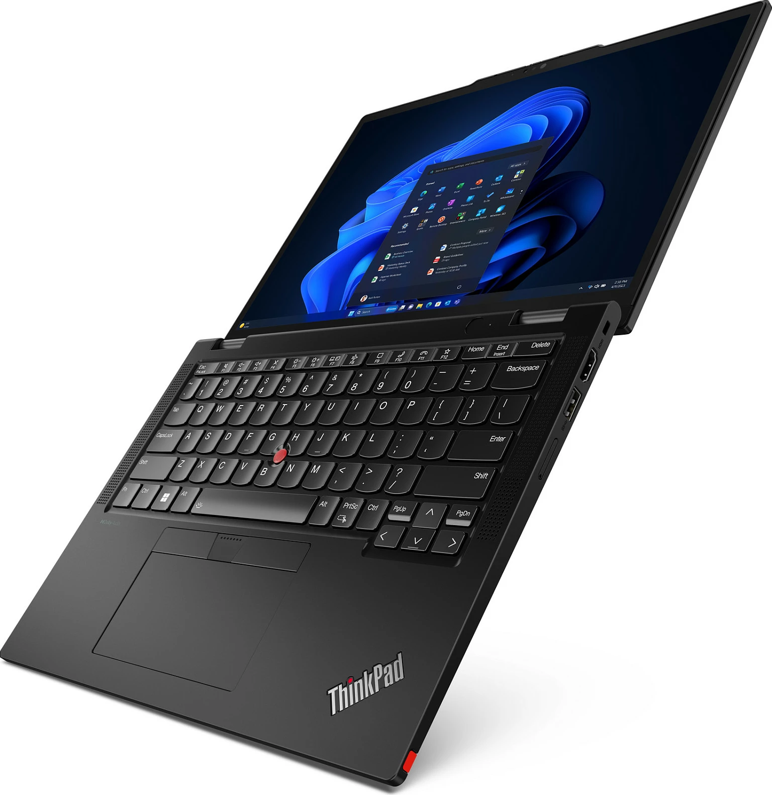 Laptop Lenovo ThinkPad X13 2-in-1 Gen 5, Intel Core Ultra 5, 16 GB RAM, 512 GB SSD, Ekran 13.3", Ngjyrë e zezë