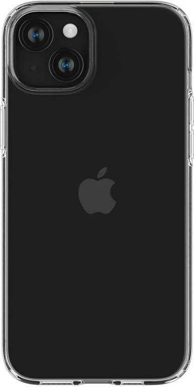 Mbështjellës Spigen Crystal Flex për iPhone 15 Plus, Transparent