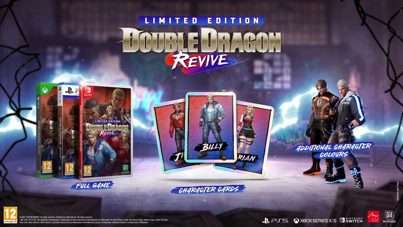 Lojë Nintendo Switch Microids Double Dragon Revive, Limited Edition