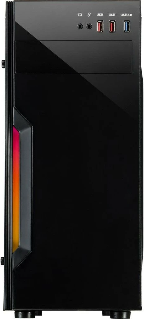 Kasë Inter-Tech B-42 RGB, Tower, PC, ATX, micro ATX, e zezë