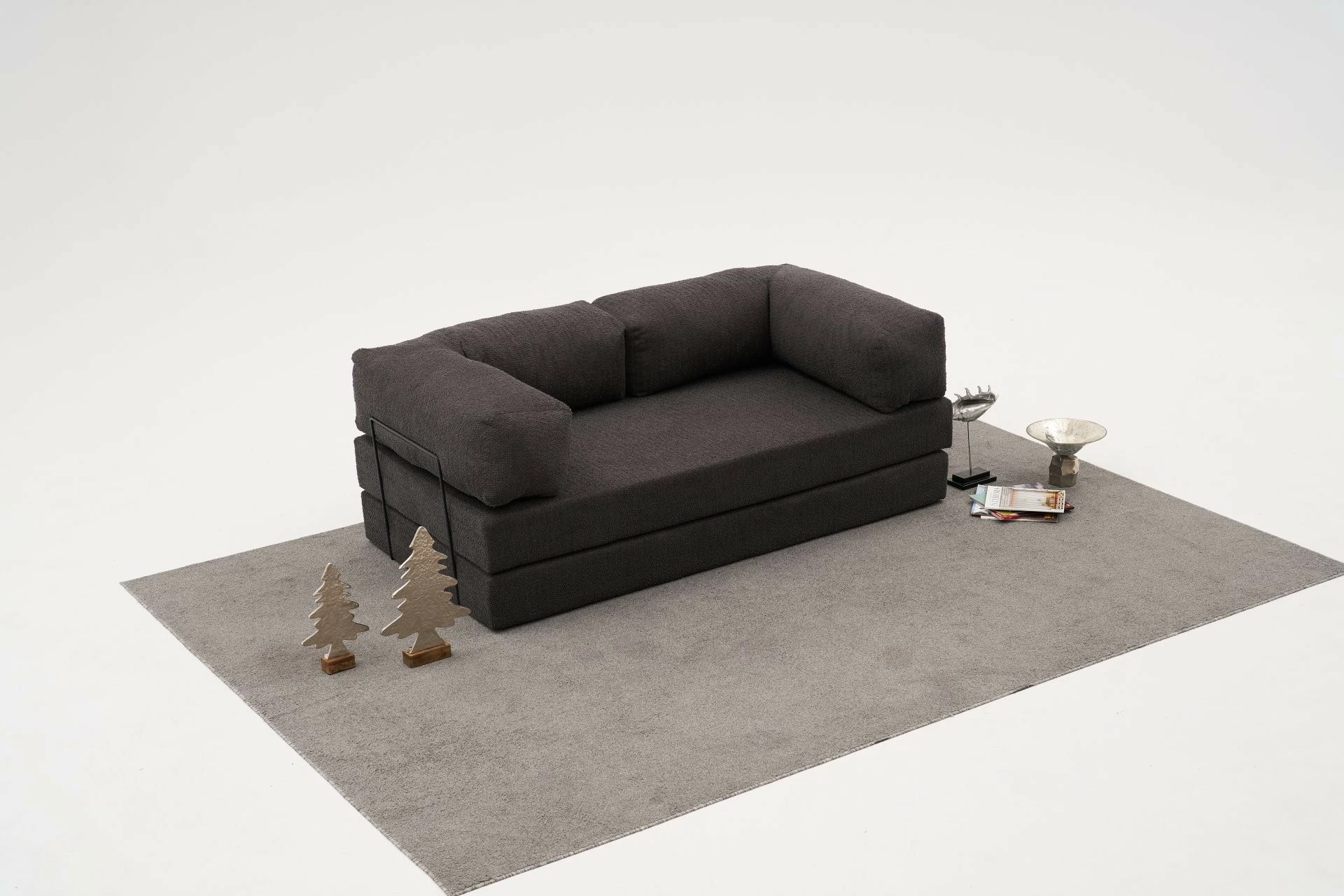 Divan treshe Atelier del Sofa, Comfort, antracit v2