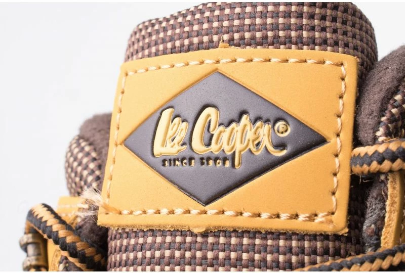 Këpucë për meshkuj Lee Cooper, të verdha