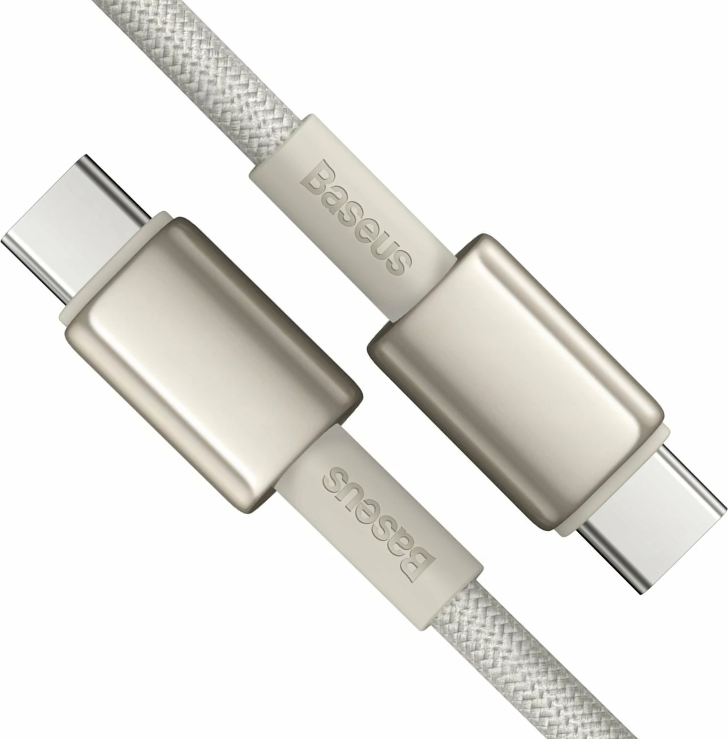 Kabllo USB-C Baseus Tungsten Gold P10319800G21-01, 2 m, PD 100W, 5A, USB-C në USB-C, e artë