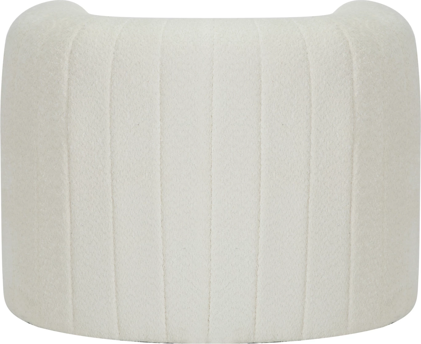 Karrige RIKER FH9682.04 kornizë metali - pëlhurë e bardhë 92x74x69H cm