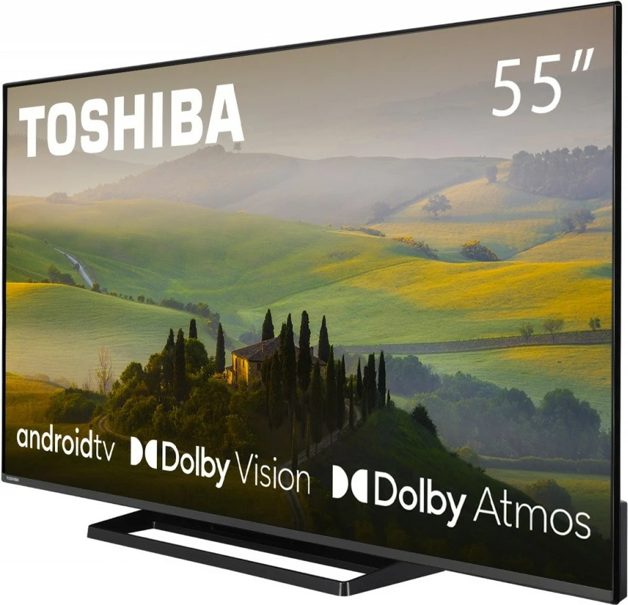 Televizor Toshiba 55UA3E63DG, 55 inç, 4K Ultra HD, Smart TV, Android TV, i zi