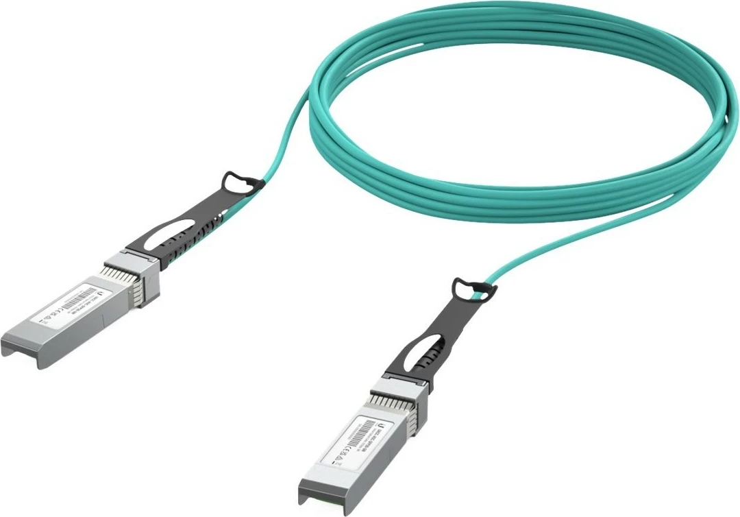 Kabëll optik aktiv Ubiquiti UACC-AOC-SFP28-5M, 5 m, SFP28, Aqua