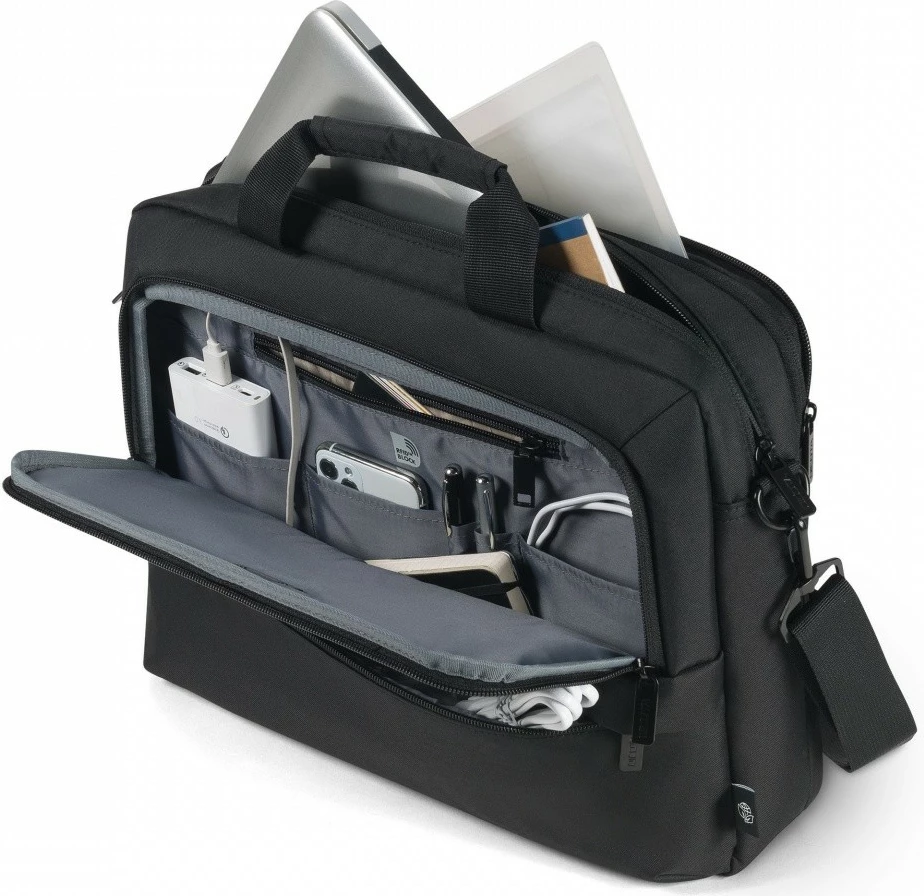 Çantë laptopi DICOTA Top Traveller Eco CORE, 13-14.1", e zezë