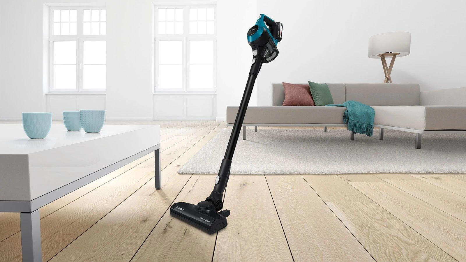 Fshesë elektrike Bosch Serie 6 BBS611LAG, pa kabëll, Blu