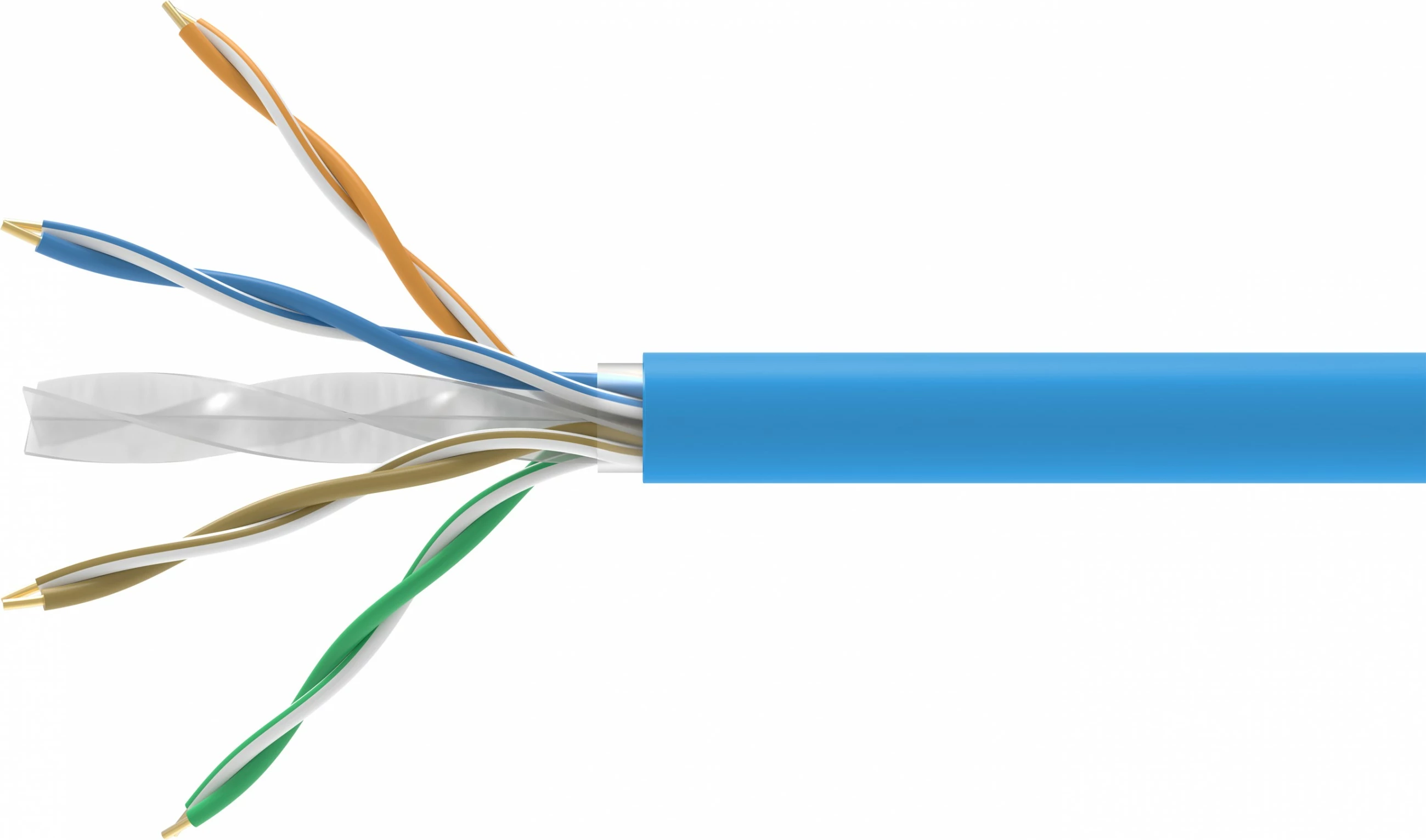 Kabllo rrjeti EQUIP Cat6A U/UTP 305m LSZH blu