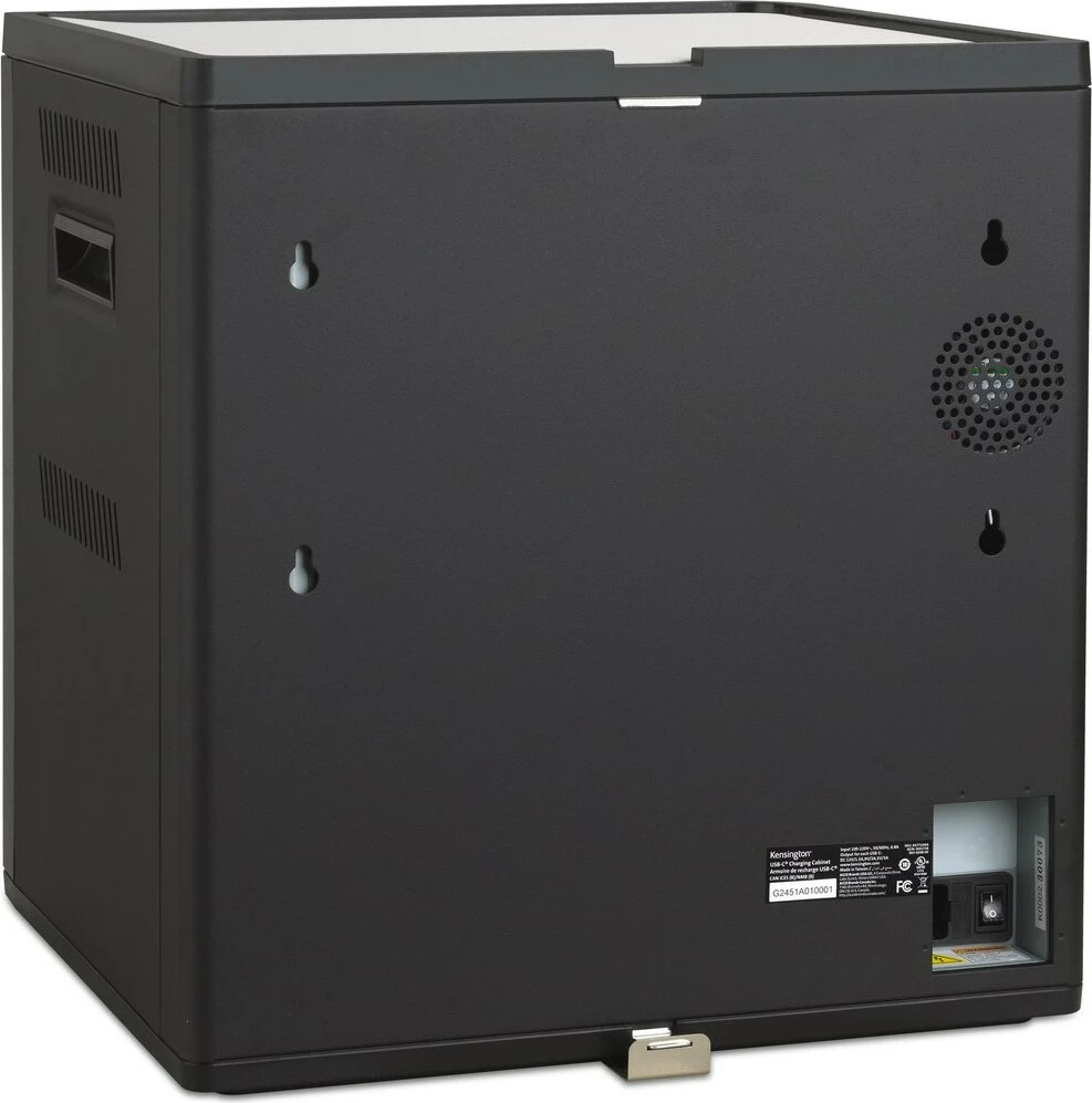 Kabinet karikues Kensington Charging Cabinet USB-C, i zi