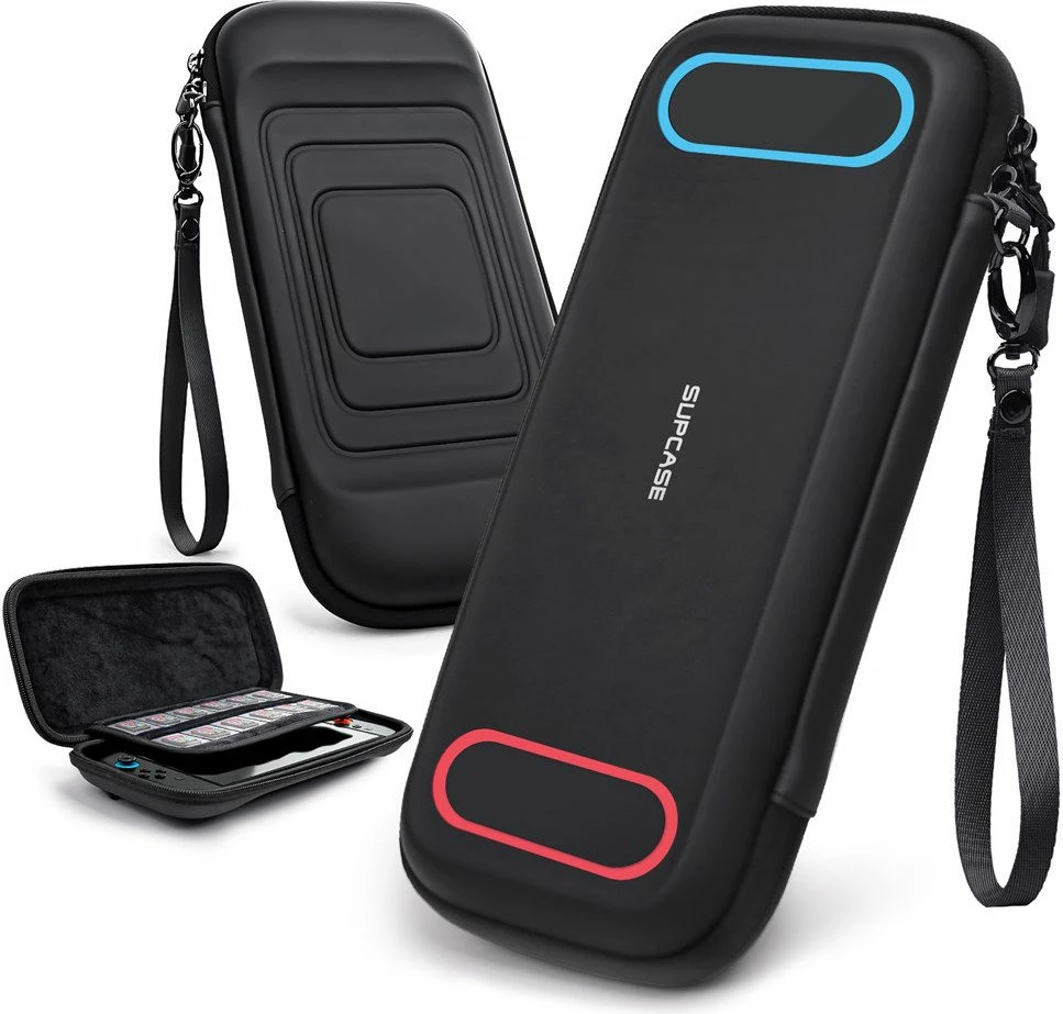 Mbështjellës Supcase Carrying Mini për Nintendo Switch, i zi