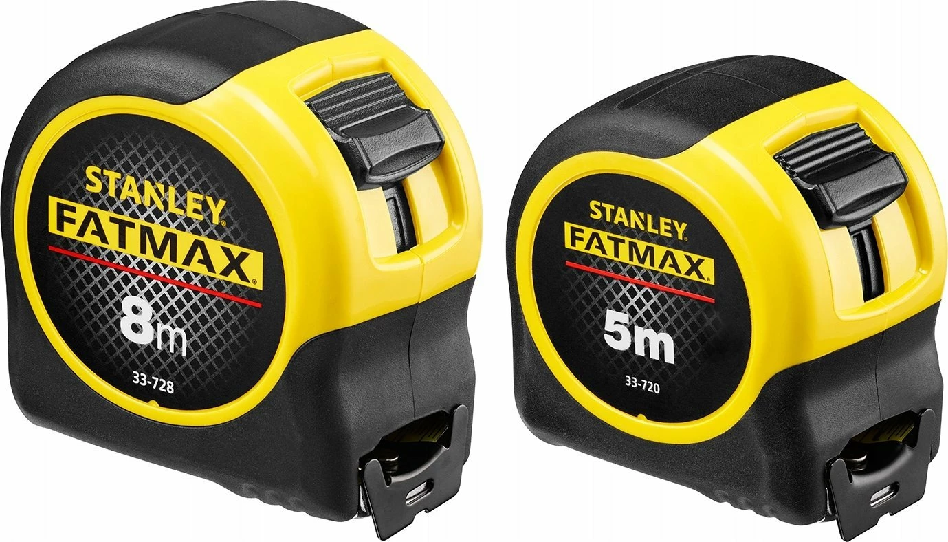 Metër shirit Stanley FatMax FMHT31725-0 Blade Armor 5 m + 8 m, set 2 copë, zi/verdhë