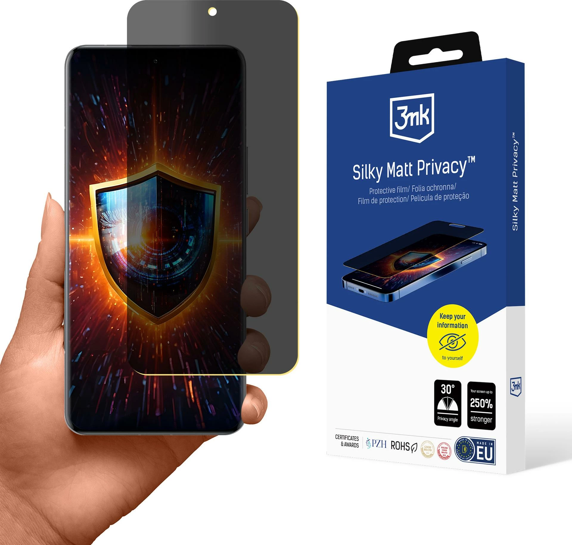Mbështjellës privatësie 3mk Silky Matt Privacy për Xiaomi 15 Ultra, Mat