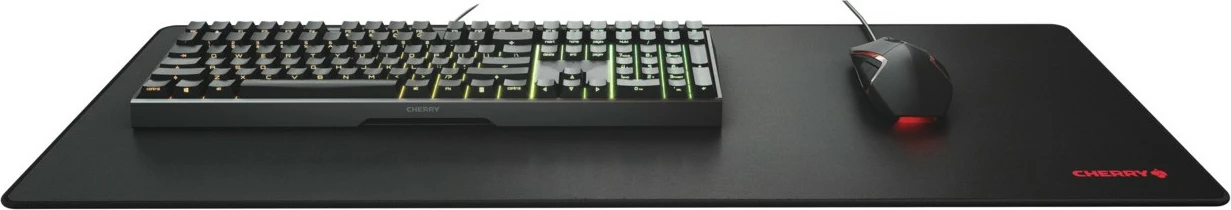 Mauspad Cherry MP 2000 PREMIUM XXL, Gaming, 800 x 350 x 5 mm, e zezë