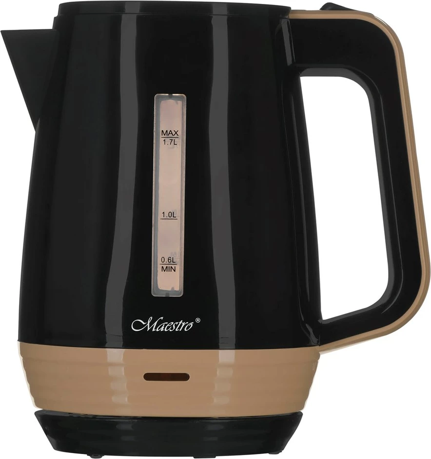 Ibrik elektrik Maestro MR-033, 1.7L, Plastikë, i zi