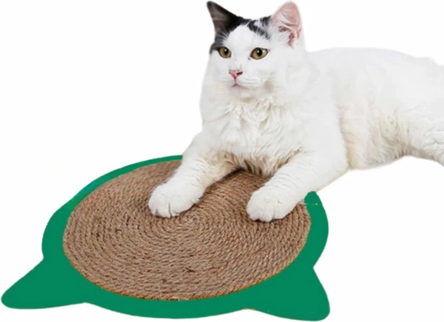 Tapet gërvishtës për mace, Paws & Whiskers, Sole, ngjyrë jeshile, 29cm