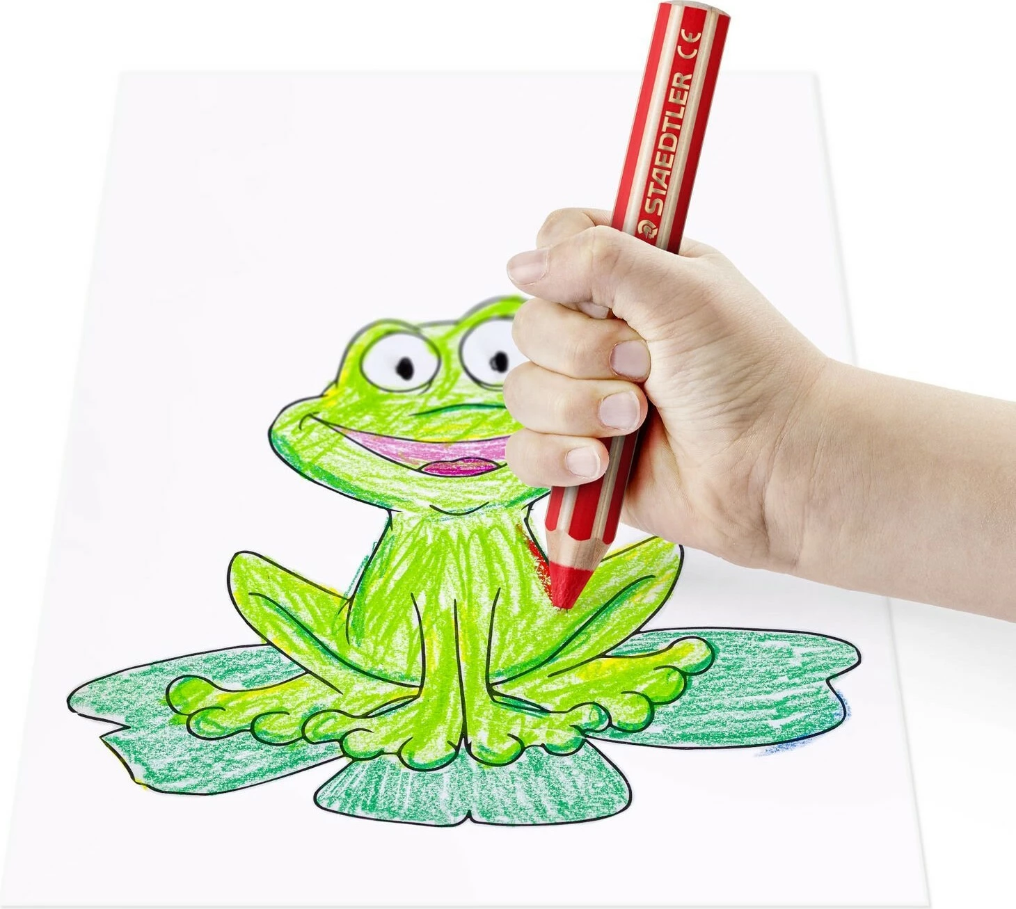 Lapsa ngjyrosës STAEDTLER Noris junior 36 copë, kovë plastike