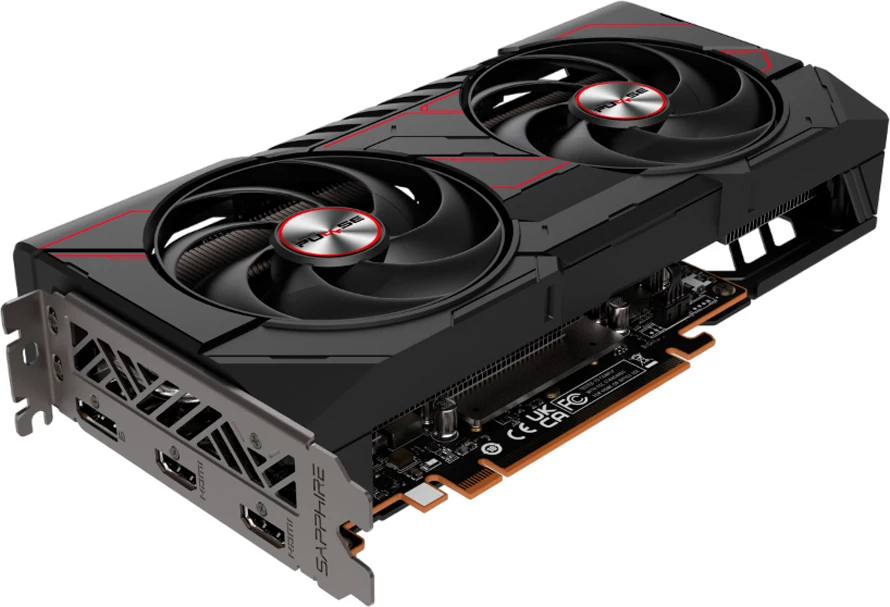 Kartelë grafike SAPPHIRE PULSE AMD Radeon RX 9060 XT Gaming OC 16GB GDDR6 Dual HDMI/DP