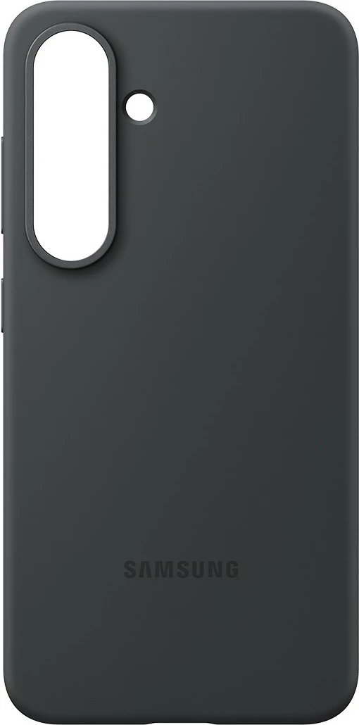 Mbështjellëse silikoni për celular Samsung Galaxy S25, i zi
