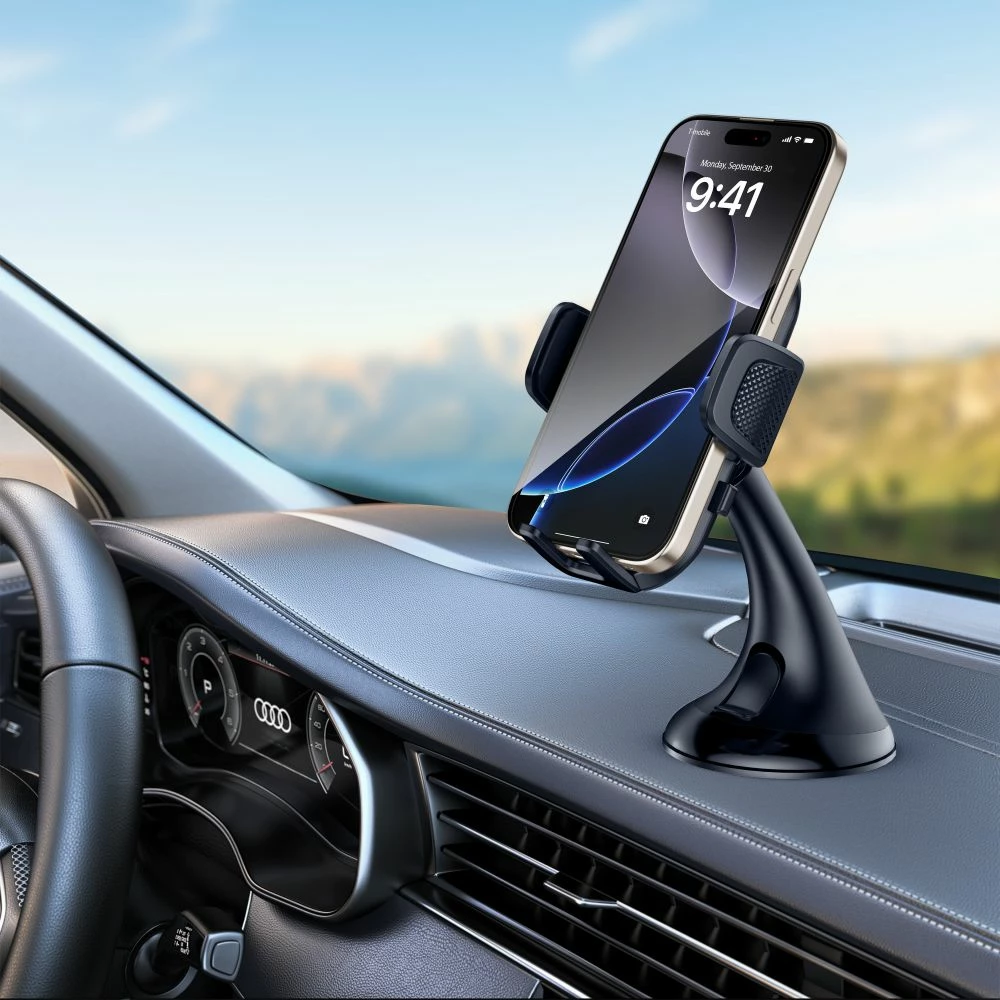 Mbajtës celulari Tech-Protect V8 për veturë, i zi