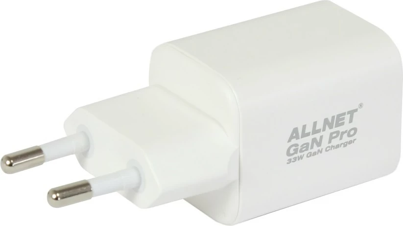 Karikues ALLNET GaN Pro 45W, USB-C, USB-A, EU Plug