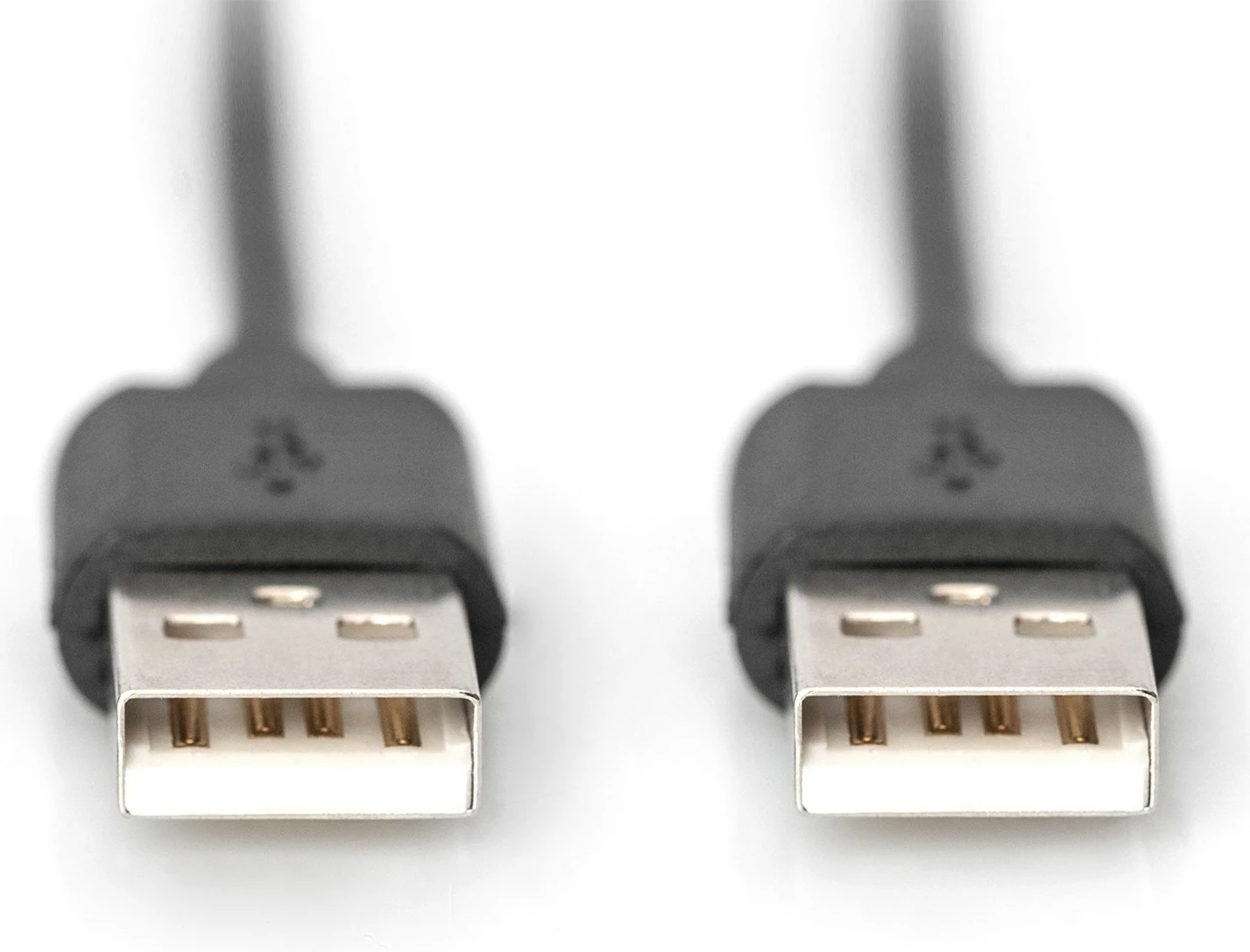 Kabllo USB 2.0 Digitus 1.8m, USB-A mashkull/mashkull, e zezë