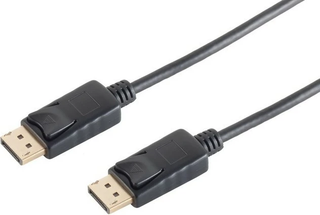 Kabllo DisplayPort 1.2 No-Name, 1m, e zezë