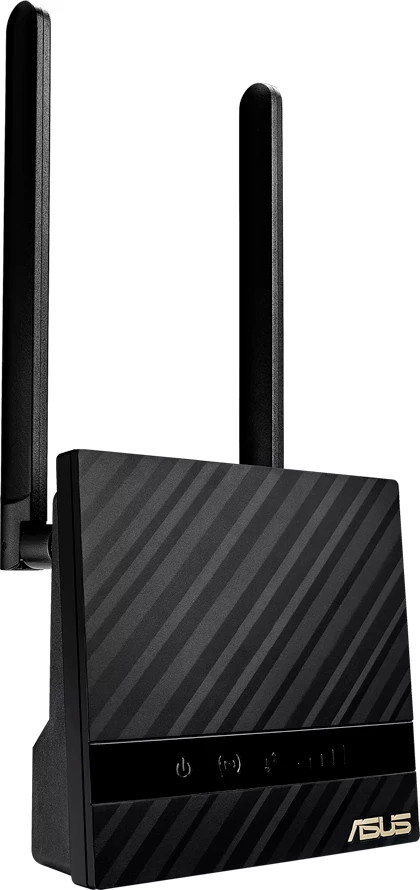 Ruter modem 4G LTE ASUS 4G-N16 N300 WiFi4 (802.11n), deri 150 Mbps, 1x LAN, i zi