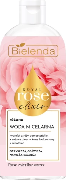 Ujë micelar për femra Bielenda Royal Rose Elixir Rose, 400ml