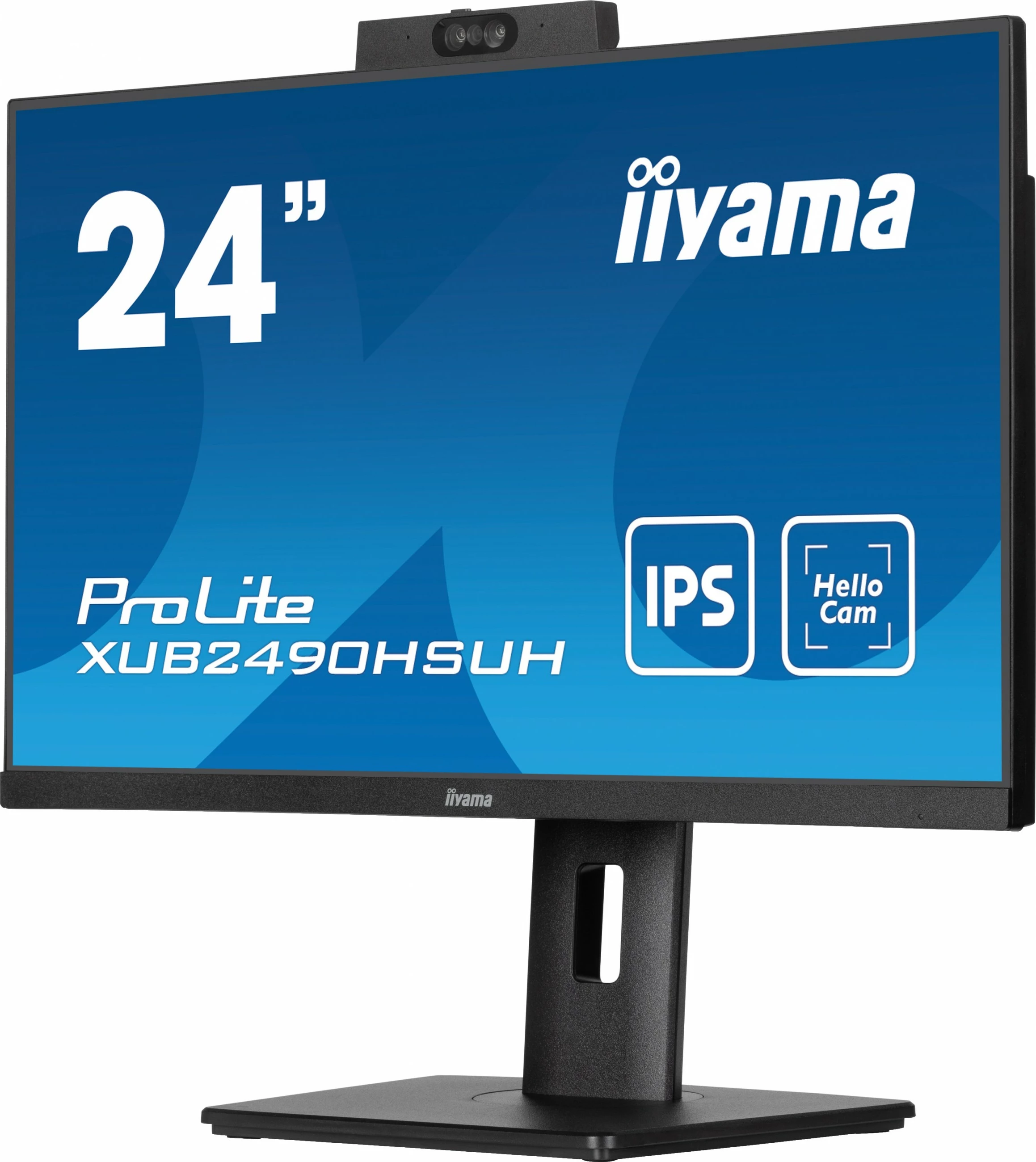 Monitor iiyama ProLite XUB2490HSUH-B1, 60.5 cm (23.8"), 1920 x 1080 pixels, Full HD, LED, 4 ms, Black