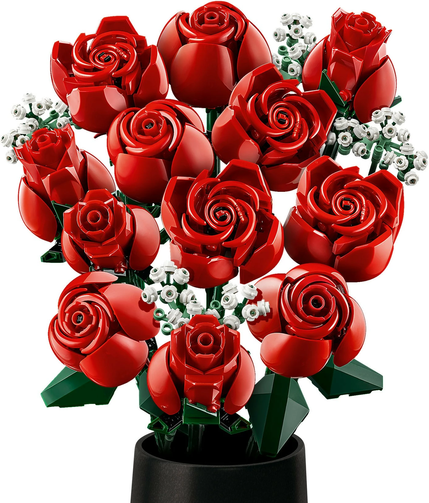 Set ndërtimi LEGO Bouquet of Roses, 822 copë, shumëngjyrësh