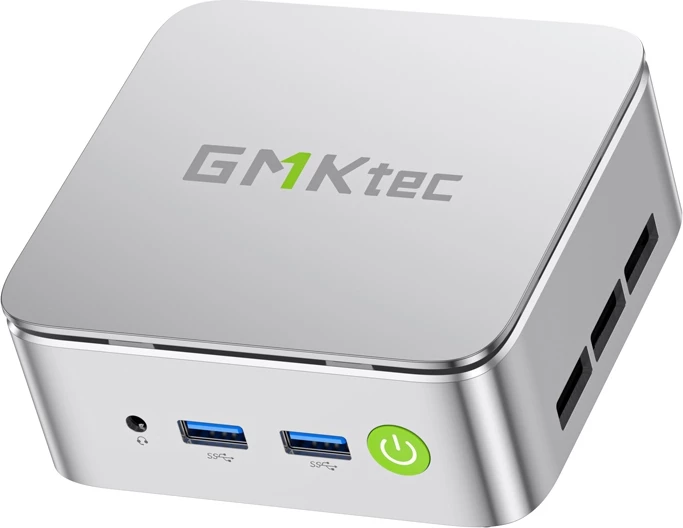 Kasë mini GMKtec G10, AMD Ryzen 5 3500U, 16GB RAM, 1TB SSD, Argjendtë
