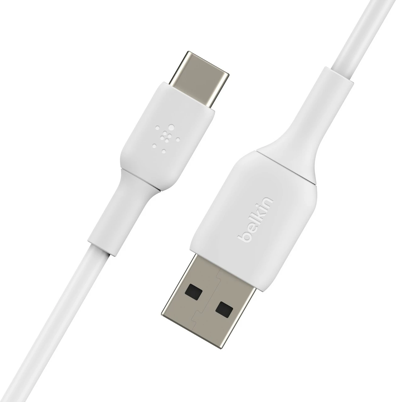 Kabllo Belkin BoostCharge, 1 m, USB A në USB C, Bardhë