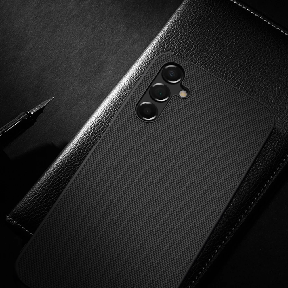 Mbështjellës Nillkin Textured Case për Samsung Galaxy A14 5G / Galaxy A14, Najlon, i zi