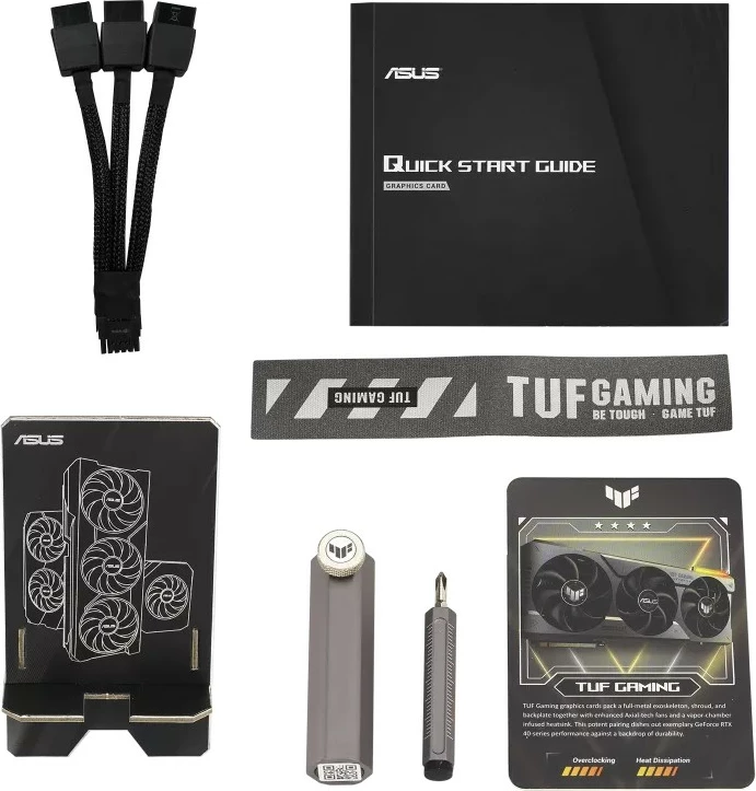 Kartelë grafike ASUS TUF Gaming TUF-RTX4080S-O16G-GAMING, GeForce RTX 4080 SUPER, 16 GB, GDDR6X, e zezë