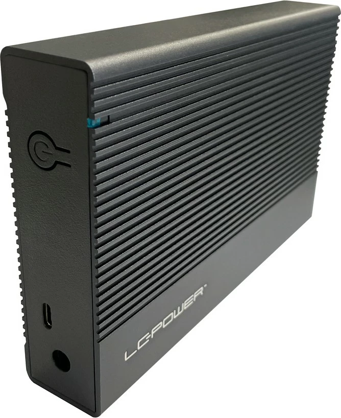 Kasë LC-Power LC-25U3-C, 2.5 inch, USB Type-C, e zezë
