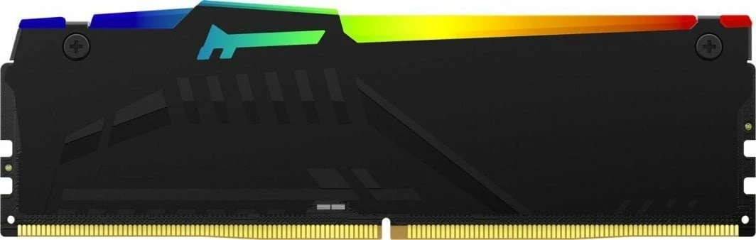 RAM Memorje Kingston Fury Beast RGB KF560C30BBEA-16 16GB DDR5 6000MHz CL30, e zezë, 1 modul