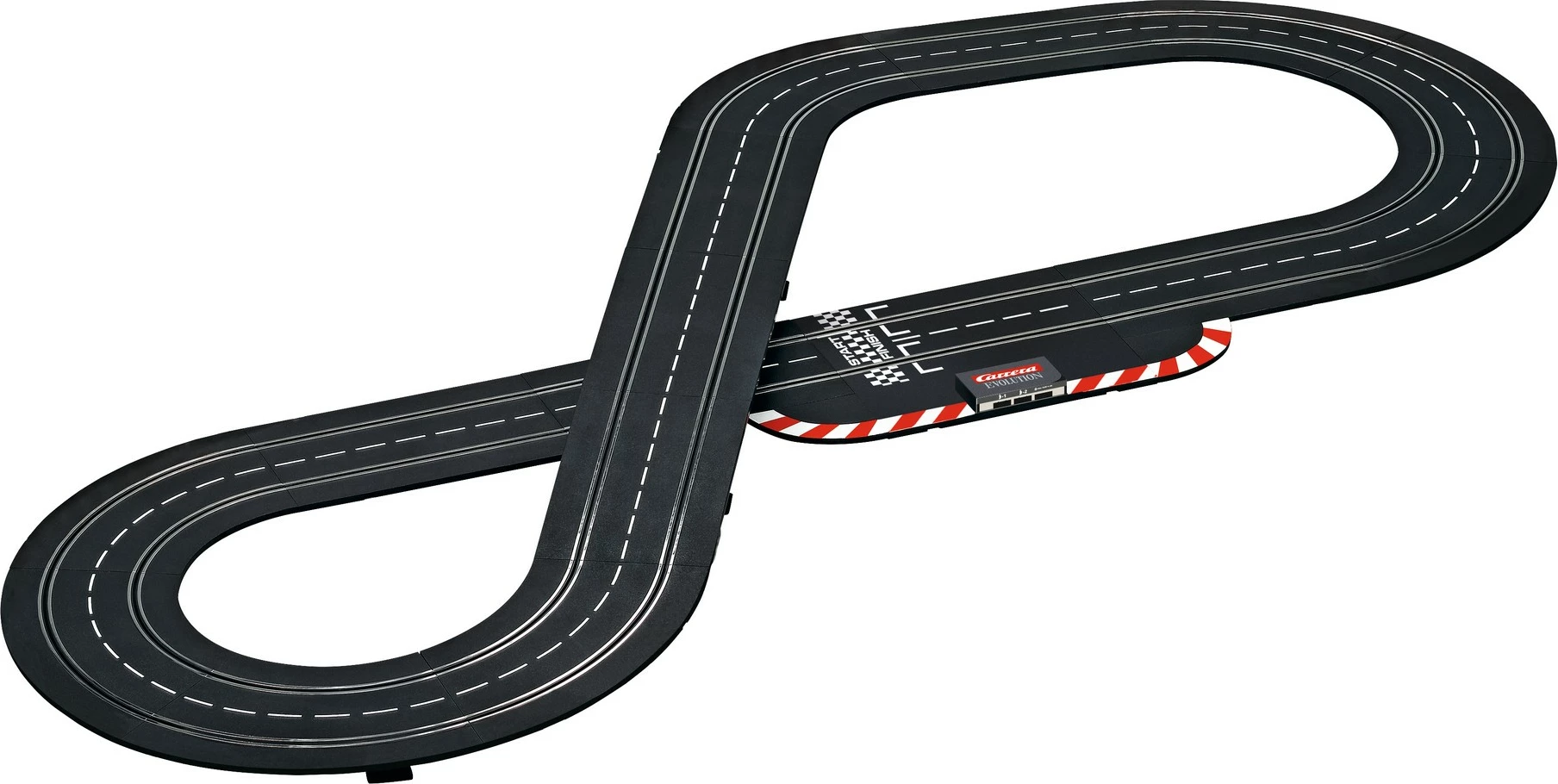 Set garash Carrera Evolution NASCAR Darlington Showdown, 2 makina, pistë 5.3m, multingjyrëshe