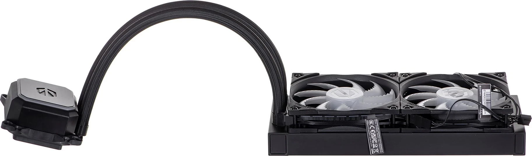 Ftohësi i Lëngshëm për Procesorin ENDORFY Navis F240 ARGB, 24 cm, i Zi