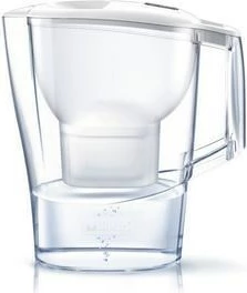 Ibrik filtri për ujë BRITA Aluna, 2.4 L, i bardhë/transparente