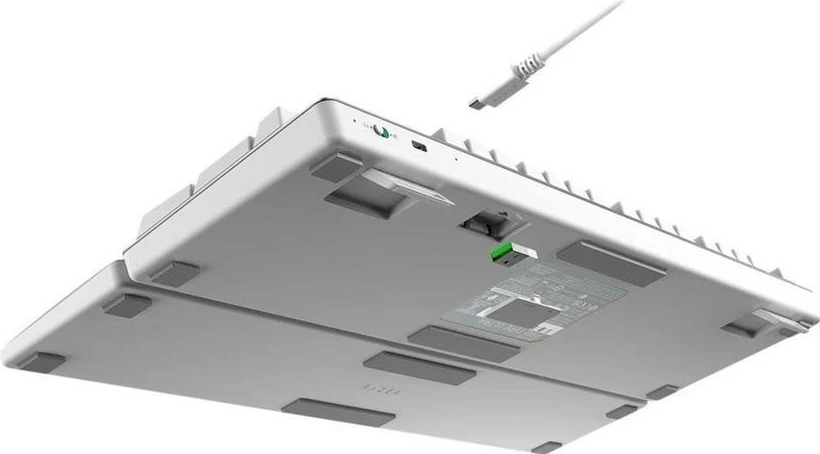 Tastierë Razer Pro Type Ultra, me butona mekanikë dhe ngjyrë të bardhë