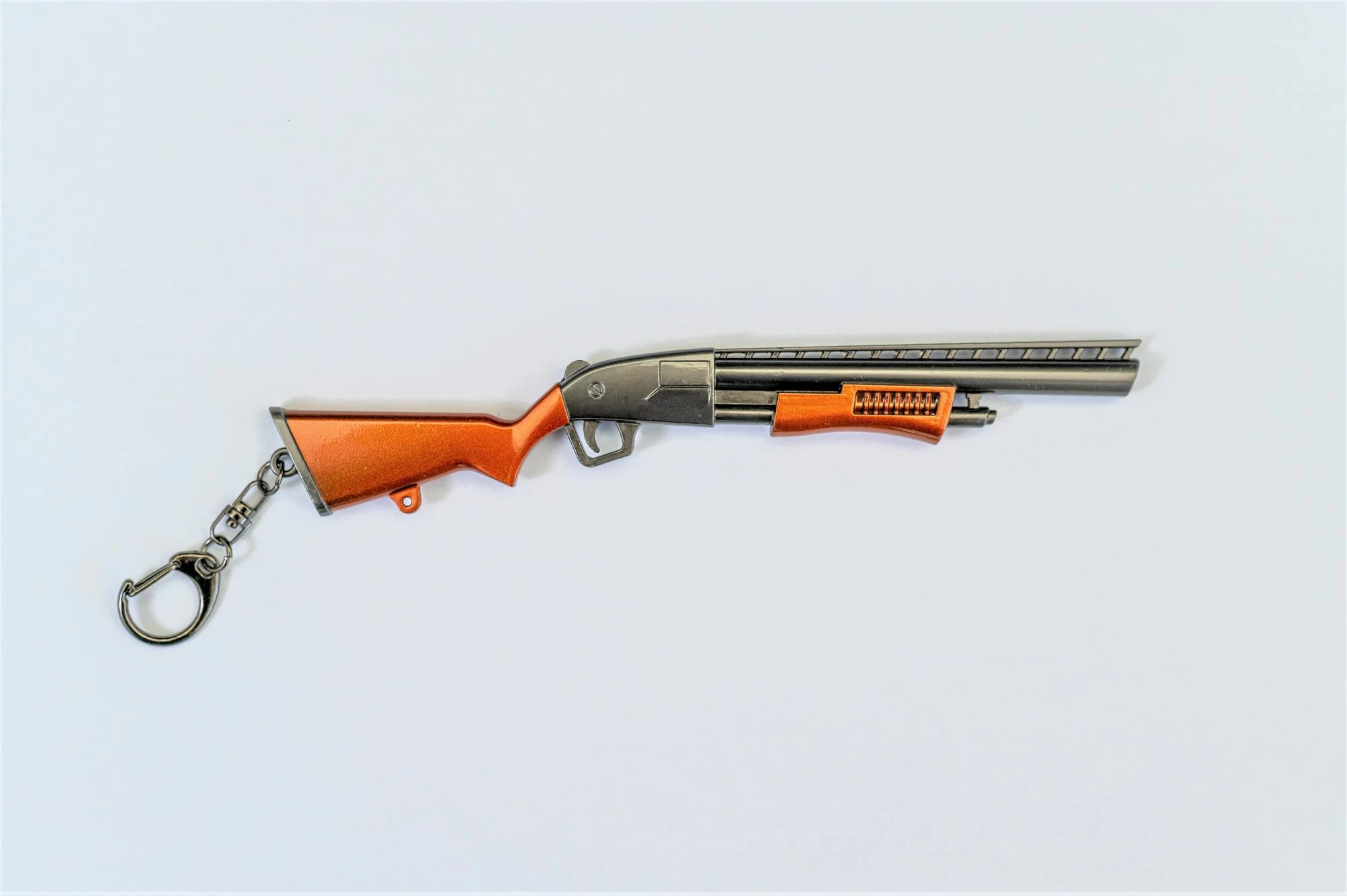 Varëse çelësash metalike Toy Rifle Comic Online Games 17.5 cm, portokalli/zi