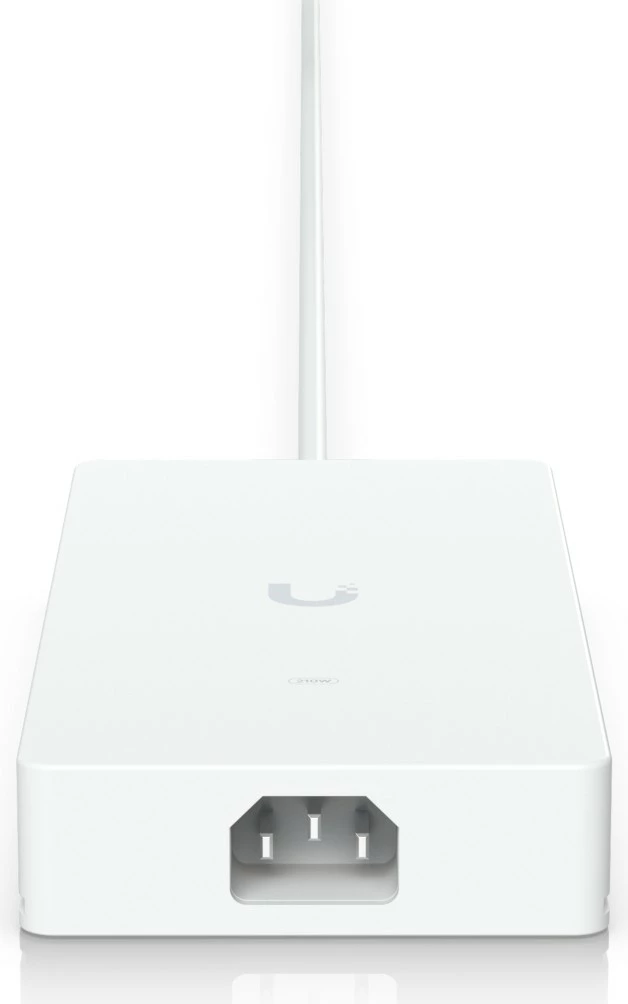 Adapter AC Ubiquiti 210W për PoE-switch, i bardhë