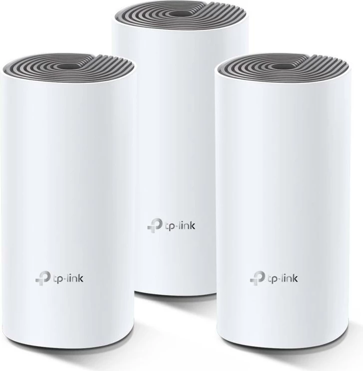 Router mesh / Access Point TP-Link Deco E4 AC1200 1Gbps e bardhë 3-pack