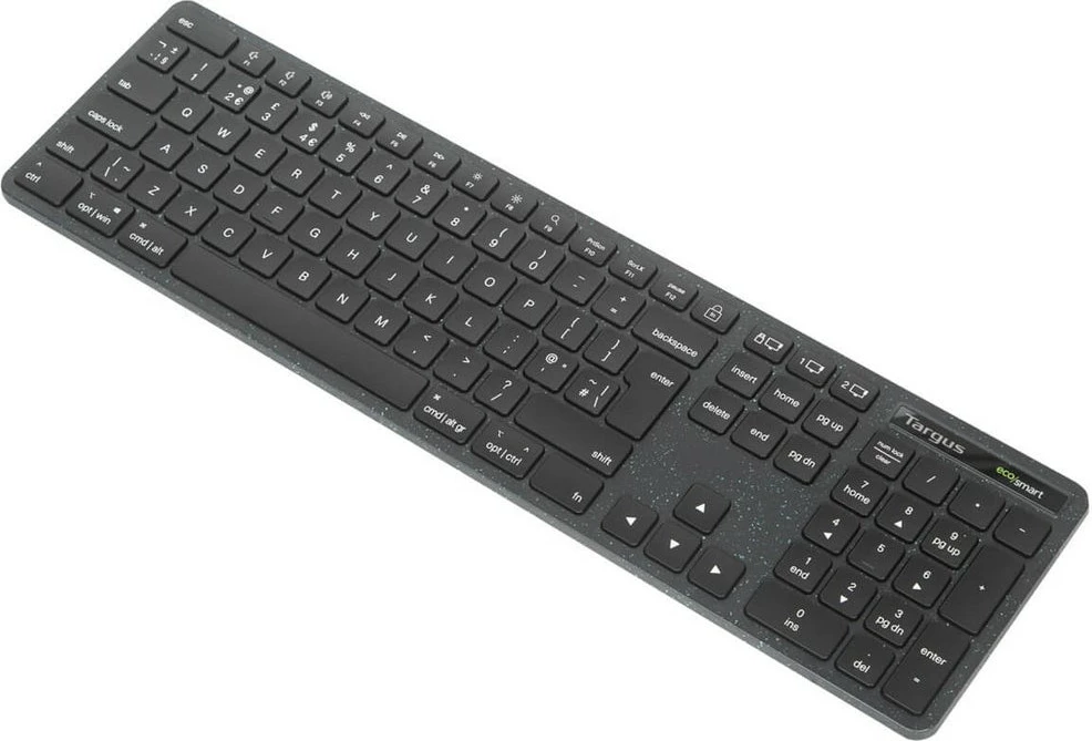 Tastierë Targus EcoSmart full size, Bluetooth 5.0, QWERTY Nordik, e zezë