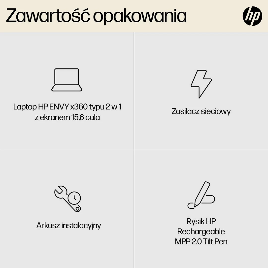 Laptop HP ENVY x360 15-FH0023DX, AMD Ryzen 7, 16 GB RAM, 512 GB SSD, Ekran me prekje 15.6", i zi