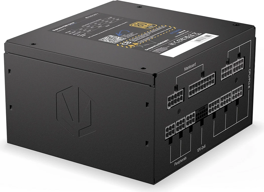 Furnizues energjie Endorfy Supremo FM6 750W, 80 PLUS Gold, ATX 3.1, fully-modular, i zi